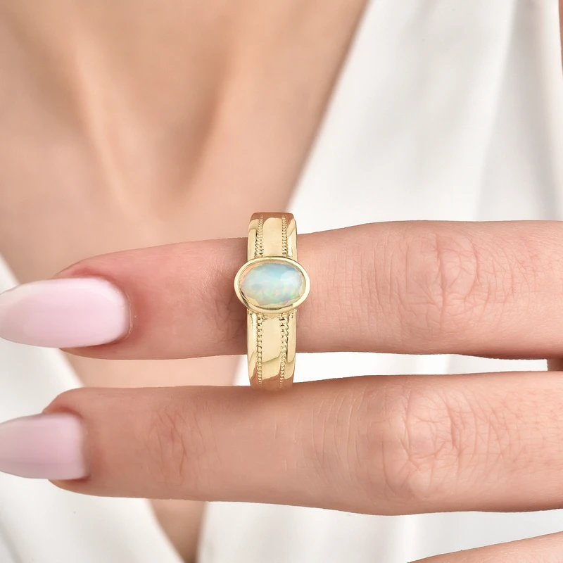 Temperature Sensitivity: Opals are high in water content Image 2