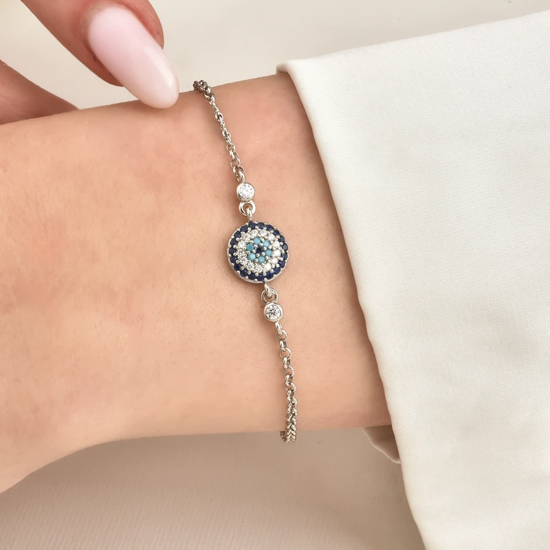 Evil Eye Charm Bracelet Image 2
