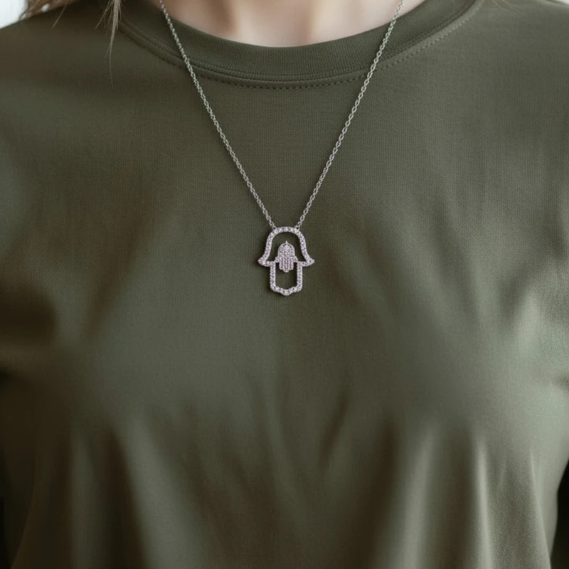 Double Hamsa Motif Image 2