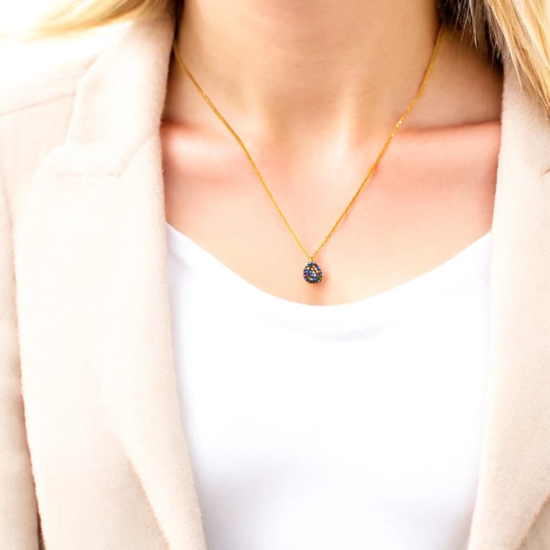 Confetti Pebble Pendant Image 2